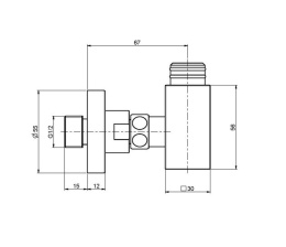 Шланговое подключение Fima Carlo Frattini (F2447CR) хром