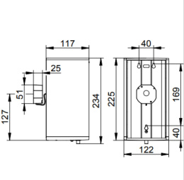 Дозатор пены Keuco Plan 14956011437, хром