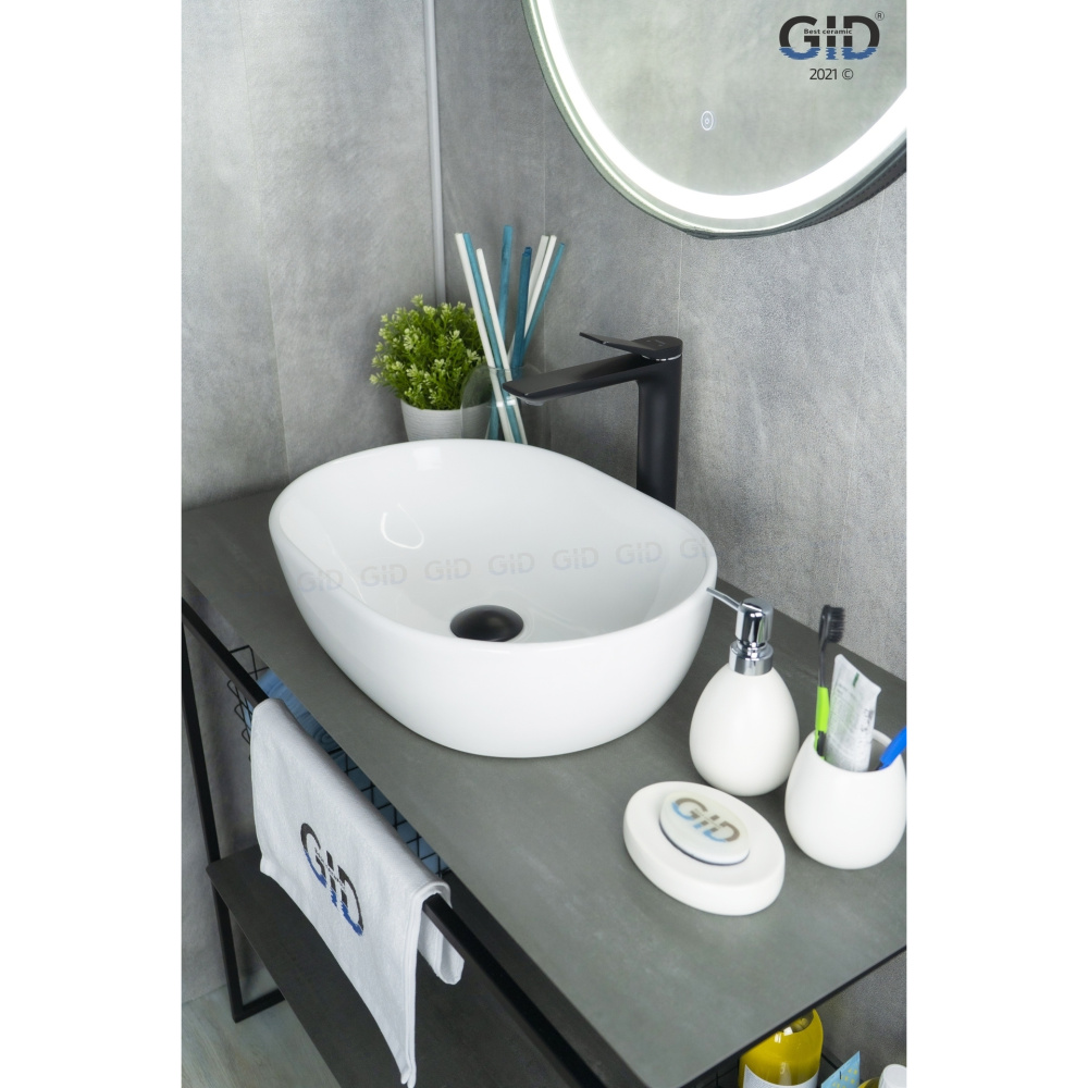 Раковина накладная Gid N9026b