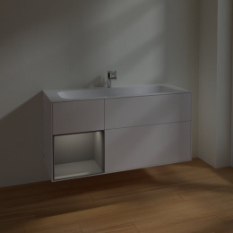 Villeroy Boch Finion F060GKMT Тумба под раковину 1196х498 мм (anthracite matt/white matt)