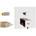 Смеситель термостатический для душа Remer Q-Elegance QT09KB
