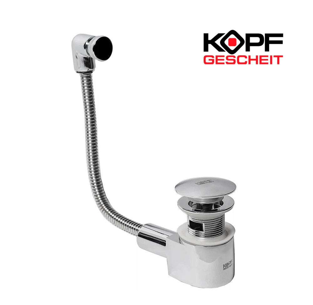 Фото KOPFGESCHEIT KGA100 - Металлический сифон для раковины