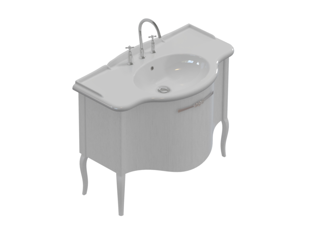 Фото Тумба под раковину Globo Paestum (PS110RB)