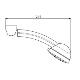 Душевой гарнитур Ideal Standard Tonic (A5224AA)