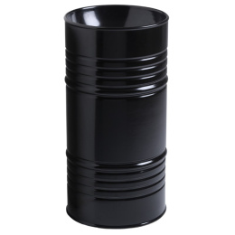 Раковина Kerasan Artwork Barrel 4742K31, 45 x h90 см напольная, слив в пол, черный матовый