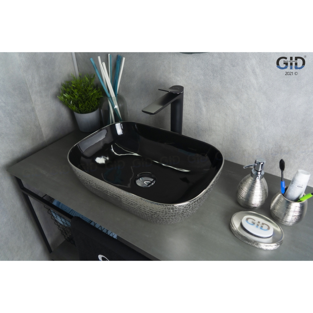 Раковина накладная Gid D1333h020