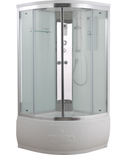 Фото Душевая кабина 90x90x215 Timo (T-8890 C) С гидромассажем, акрил, Поддон глубокий