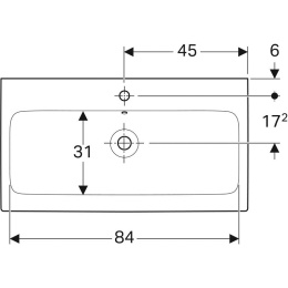 Фото Раковина Geberit iCon 124090000 подвесная