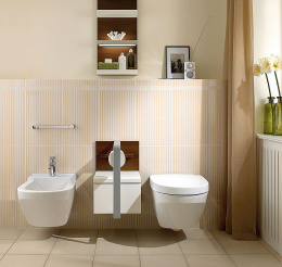 Биде 54750001 подвесное VILLEROY&BOCH LIFETIME