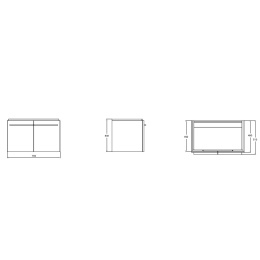 Подстолье Ideal Standard Daylight K2214 (K2214HG/K2214EG)