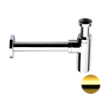 Сифон 1”1/4 Remer 958LDO, золото глянцевое