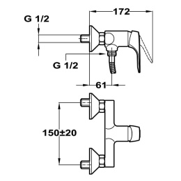 Teka Inca 5323212 Смеситель для душа