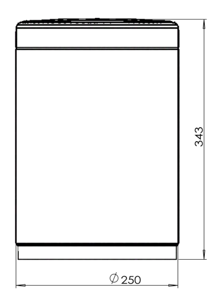 JAVA S-882-9W Сенсорное ведро 9 л