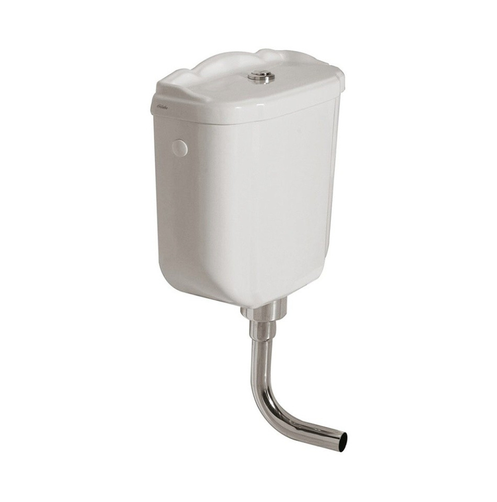 Унитаз с подвесным бачком Globo Paestum (PA002.BI+PA114.BI+BA007cr)