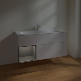 Villeroy Boch Finion F060GKGF Тумба под раковину 1196х498 мм (anthracite matt/glossy white)