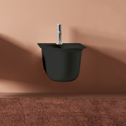 Фото Подвесное биде ArtCeram Chic (CHB001 17 00) черный матовый