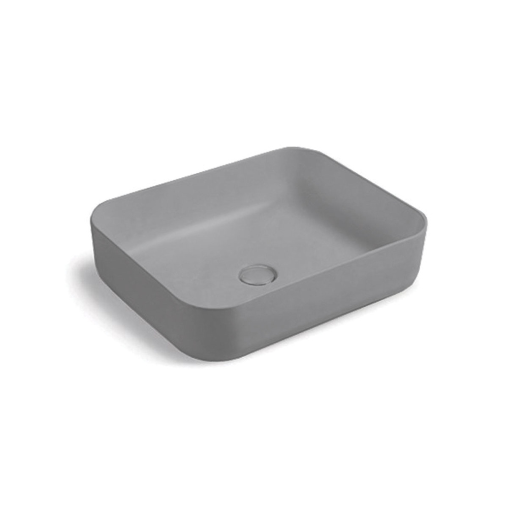 Фото Раковина керамическая Vincea (VBS-105MG) матовый серый