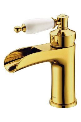 Фото Смеситель для раковины Boheme Vogue (211) золото