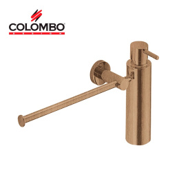 Colombo Design PLUS W4975.VM - Дозатор для жидкого мыла 150 мл с держателем для полотенца (Vintage M