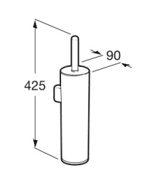 Фото Унитаз подвесной Roca Hotels 2.0 (816726001) хром