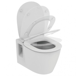 Фото Промо-комплект 4 в 1 Ideal Standard с безободковым подвесным унитазом E822301 CONNECT Rimless с сиде