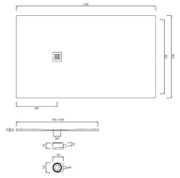 Cielo Venticinque PDR17090 Душевой керамический поддон