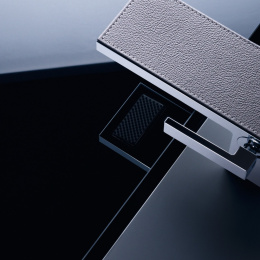 Панель для смесителя Axor MyEdition 47918000, 15 см, серая кожа