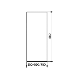 Зеркало хрустальное Keuco Plan 10095003000, сталь