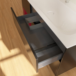 Villeroy Boch Finion F060HBPD Тумба под раковину 1196х498 мм (peony matt/black matt)