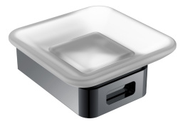 Фото Мыльница Boheme Q (10943-SGM) антрацит глянец