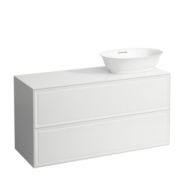 Тумба под раковину Laufen New Classic 117.5 х 45.5 х 60 см, 4.0608.4.085.631.1, подвесная, белый гля