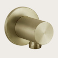 Шланговое подсоединение Gessi 316 Bath-Shower 54269#727, латунь брашированная/шлифованная PVD(Brushe