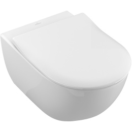 Инсталляция TECE с безободковым унитазом Villeroy&Boch Subway 2.0 5614R201, сиденье микролифт