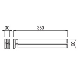 NOBILI ACCB22/2XCR Полотенцедержатель (хром)