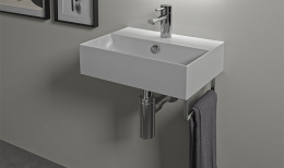 Фото Раковина подвесная Hatria Bahia (BH0500365011TS0) белый