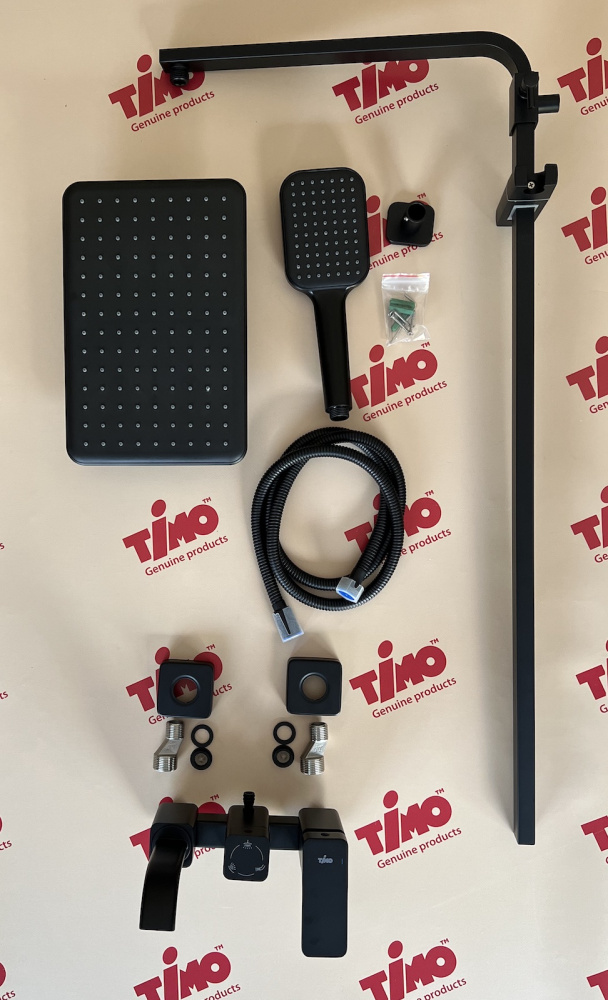 Фото Душевая система Timo Selene SX-1013/03 черный
