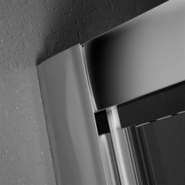 Душевая дверь в нишу Radaway Twist DW 80x190 профиль хром, стекло прозрачное 382001-01