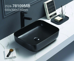 Раковина накладная Azario  (AZ-78109MB) Черный матовый