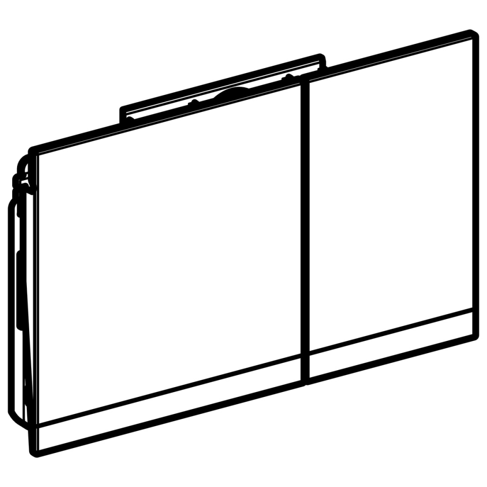 Клавиша смыва Geberit Sigma 60 (115.796.GH.1)