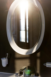 Зеркало Laufen The New Classic 4.0607.0.085.757.1 50 х 8 х 70 см, с Led подсветкой, белый матовый