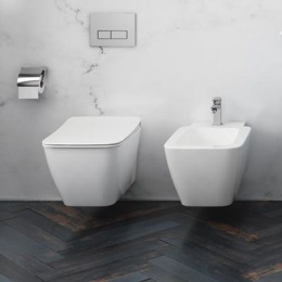 Подвесной унитаз Ideal Standard Strada II AquaBlade белый с сиденьем стандарт, T359701/T360001