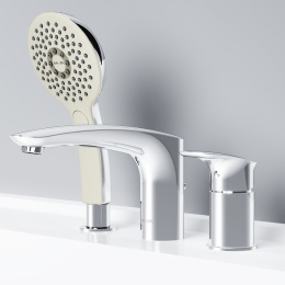 Смеситель на борт ванны Am.Pm Inspire V2.0 (F50A01300) хром