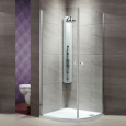 Душевой уголок Radaway Eos PDD 90x90 профиль Хром стекло Интимато 37603-01-12N