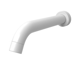 Излив для ванны WasserKRAFT A149, настенный, цвет - белый