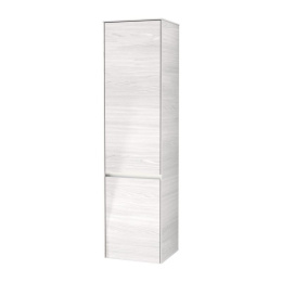 Фото Villeroy Boch Collaro C034L1E8 Шкаф пенал для ванной комнаты, петли справа (White Wood)