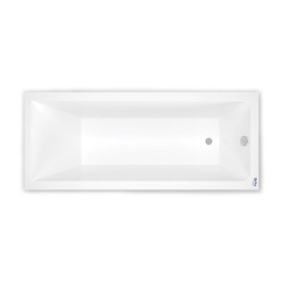 Фото Ванна акриловая 180х70 Alba Spa Gamma (ВПР0380000100) прямоугольная, белый глянцевый