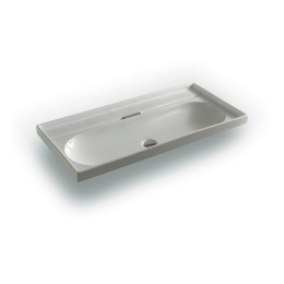 Раковина 100 см ArtCeram Piano (L3005)
