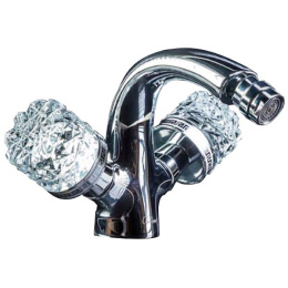 Фото Смеситель для биде Boheme Crystal (276-CRST) хром