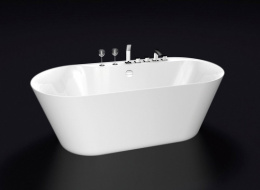 Акриловая ванна 180x85 BelBagno (BB14), округлая