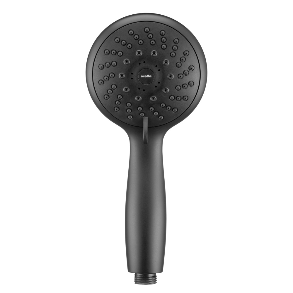 Фото Swedbe Hermes Душевая лейка, цвет: черный 5122B